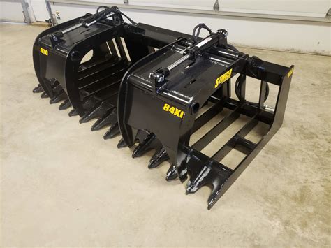 grapple attachment for skid steer|heavy duty skid steer grapple.